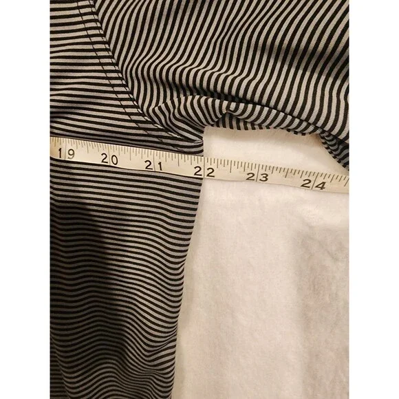 Nicklaus Golf Blue Stripe Staydri Polo Shirt Mens Med Lightweight Short Sleeve - Picture 5 of 5